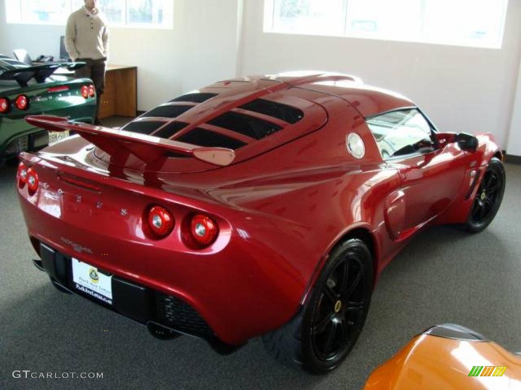 2008 Exige S - Canyon Red / Black photo #6