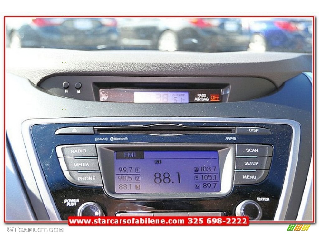 2013 Elantra GLS - Desert Bronze / Beige photo #28