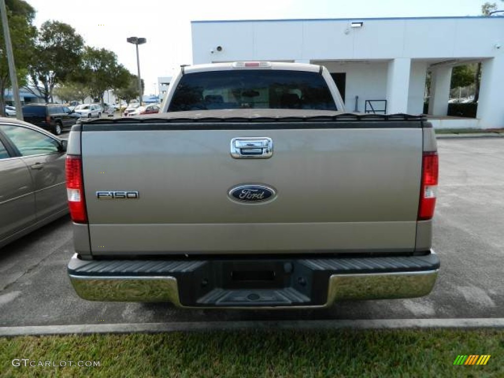 2004 F150 XLT SuperCrew - Arizona Beige Metallic / Tan photo #4
