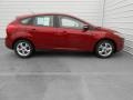 2013 Ruby Red Ford Focus SE Hatchback  photo #2