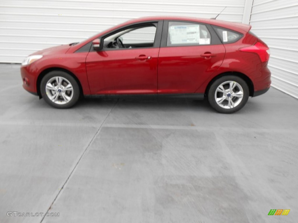 Ruby Red 2013 Ford Focus SE Hatchback Exterior Photo #77104331