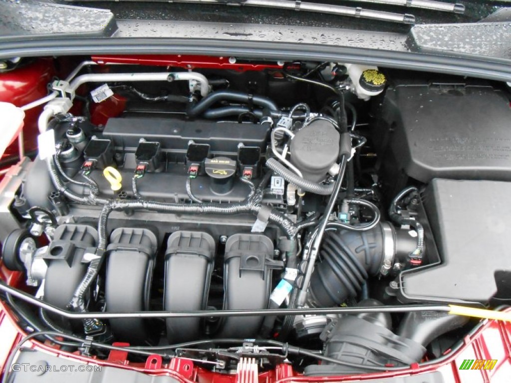 2013 Ford Focus SE Hatchback 2.0 Liter GDI DOHC 16-Valve Ti-VCT Flex-Fuel 4 Cylinder Engine Photo #77104409