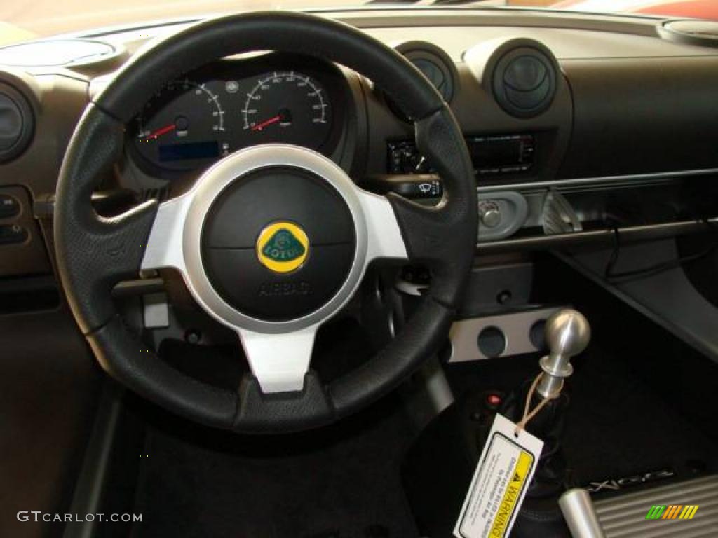 2008 Lotus Exige S Black Steering Wheel Photo #7710443