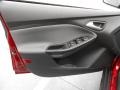 Charcoal Black 2013 Ford Focus SE Hatchback Door Panel