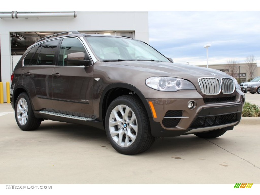 Sparkling Bronze Metallic 2013 BMW X5 xDrive 35i Exterior Photo #77104694