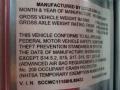 Info Tag of 2008 Exige S