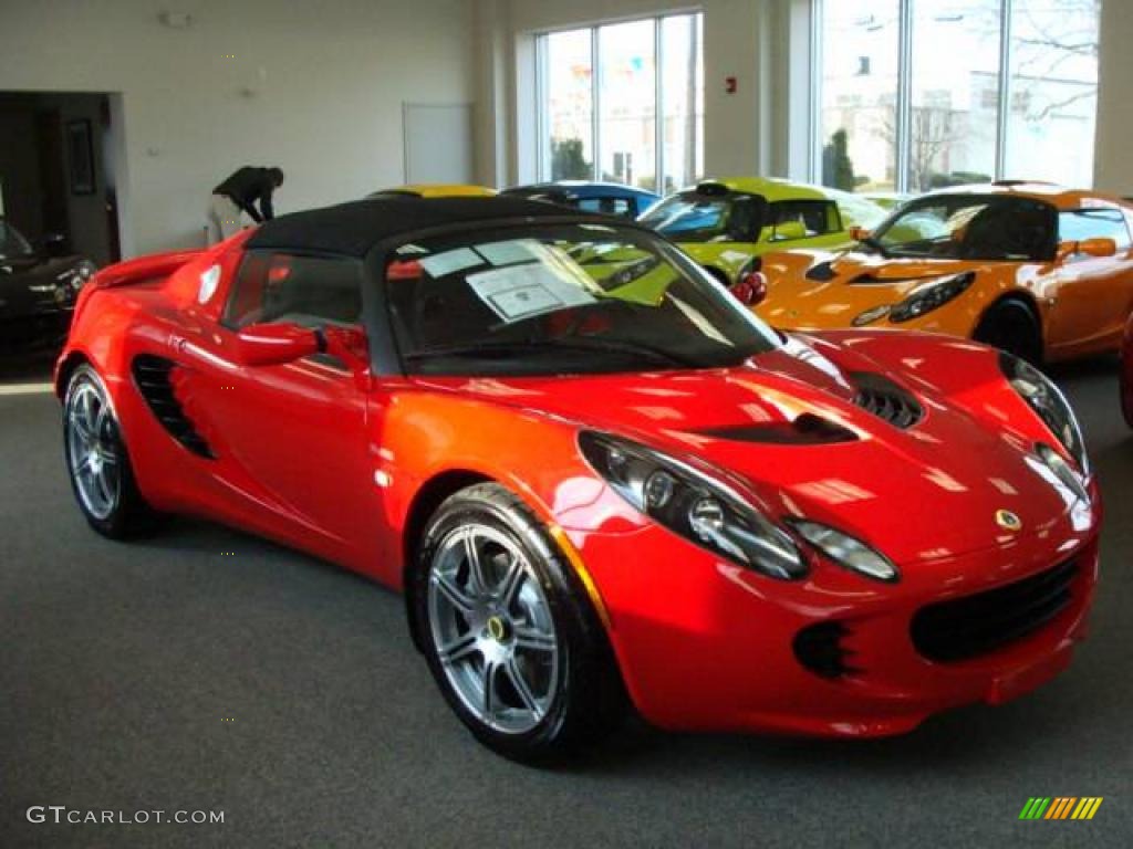2008 Elise SC Supercharged - Ardent Red / Black photo #1