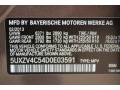 B06: Sparkling Bronze Metallic 2013 BMW X5 xDrive 35i Color Code