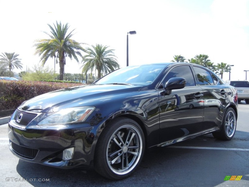 Black Onyx 2006 Lexus IS 350 Exterior Photo #77104985