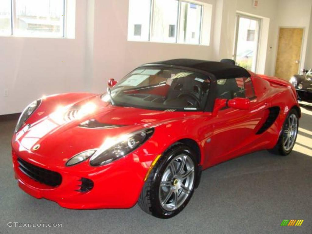 2008 Elise SC Supercharged - Ardent Red / Black photo #3