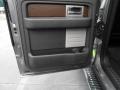 Black 2013 Ford F150 Lariat SuperCrew Door Panel