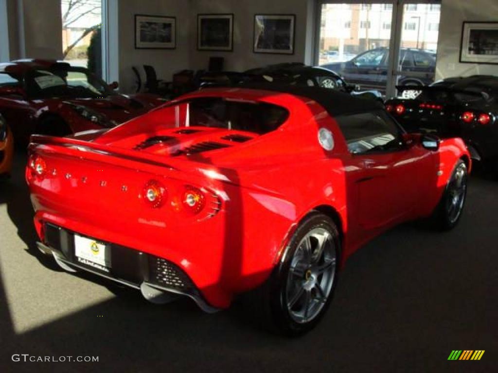 2008 Elise SC Supercharged - Ardent Red / Black photo #6