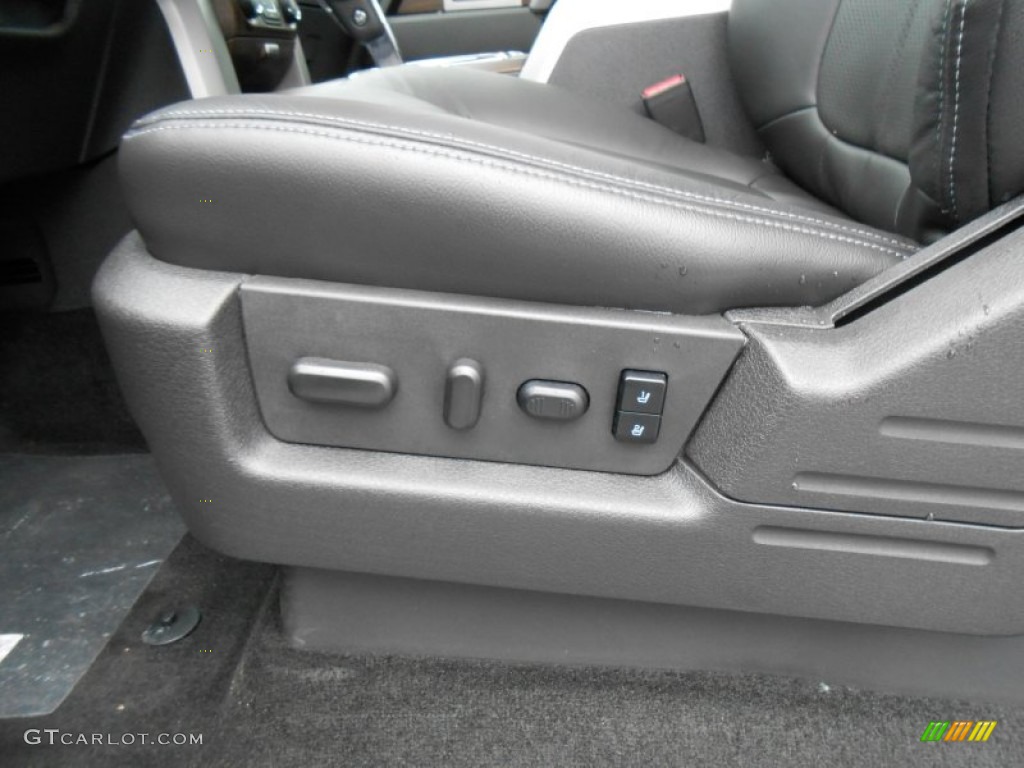 2013 Ford F150 Lariat SuperCrew Front Seat Photo #77105219