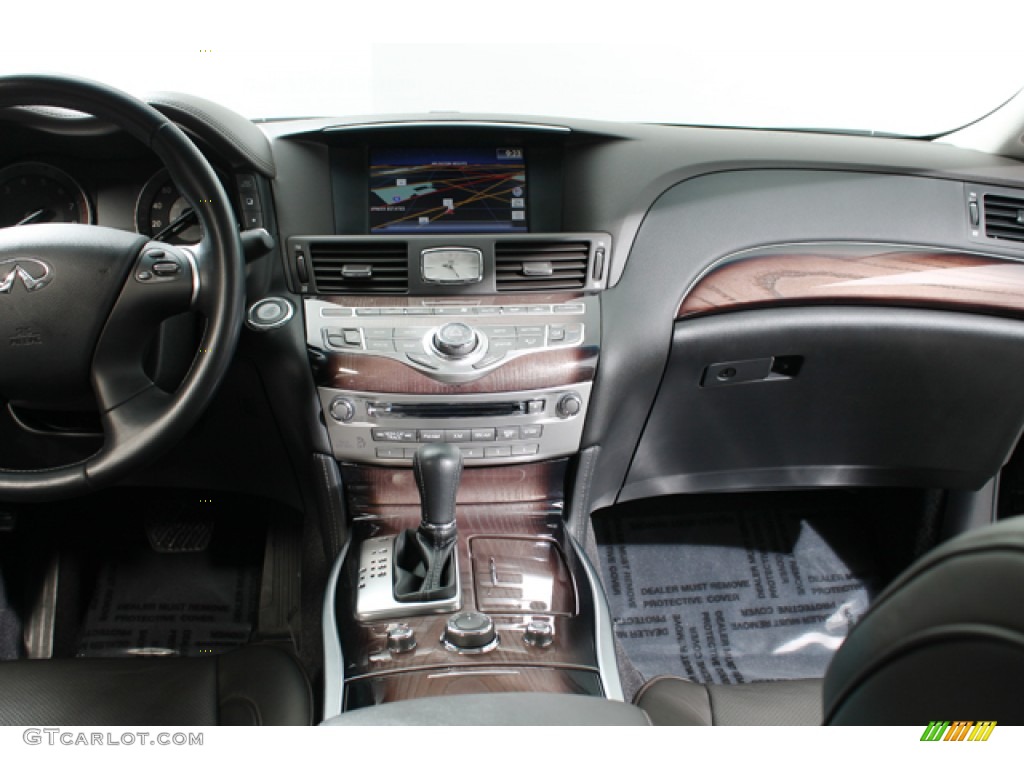 2011 Infiniti M 56x AWD Sedan Java Dashboard Photo #77106553