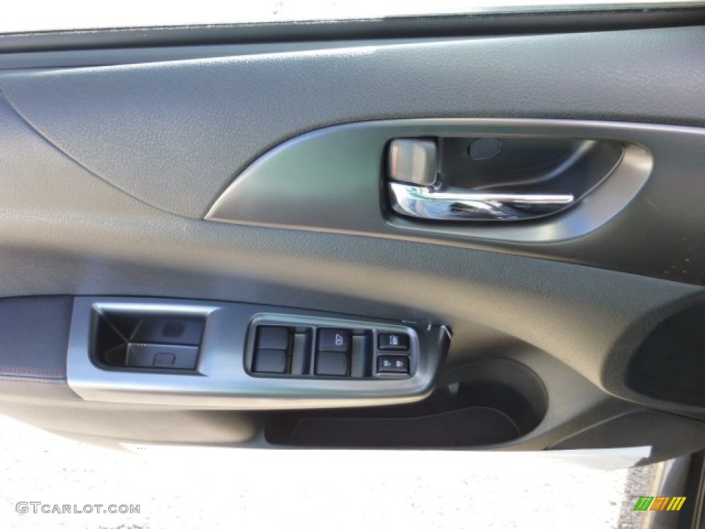 2013 Impreza WRX Premium 5 Door - Dark Gray Metallic / WRX Carbon Black photo #18