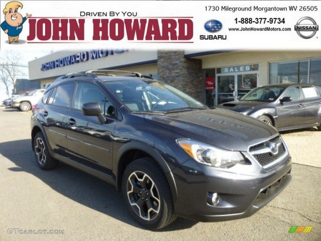 2013 XV Crosstrek 2.0 Limited - Dark Gray Metallic / Black photo #1