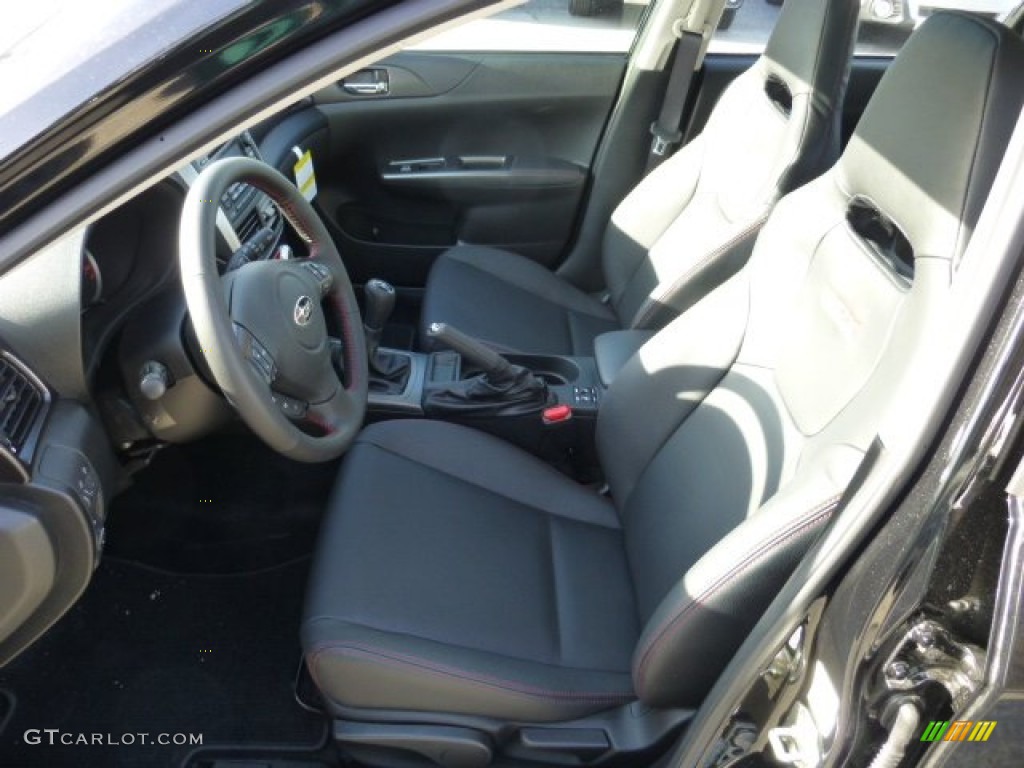 2013 Subaru Impreza WRX Limited 5 Door Front Seat Photo #77109455