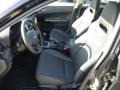 Front Seat of 2013 Impreza WRX Limited 5 Door