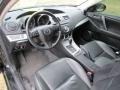 Black 2010 Mazda MAZDA3 i Touring 4 Door Interior Color