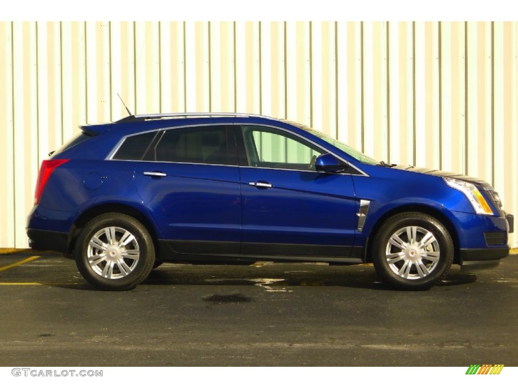 Xenon Blue Metallic 2012 Cadillac SRX Luxury AWD Exterior Photo #77109461