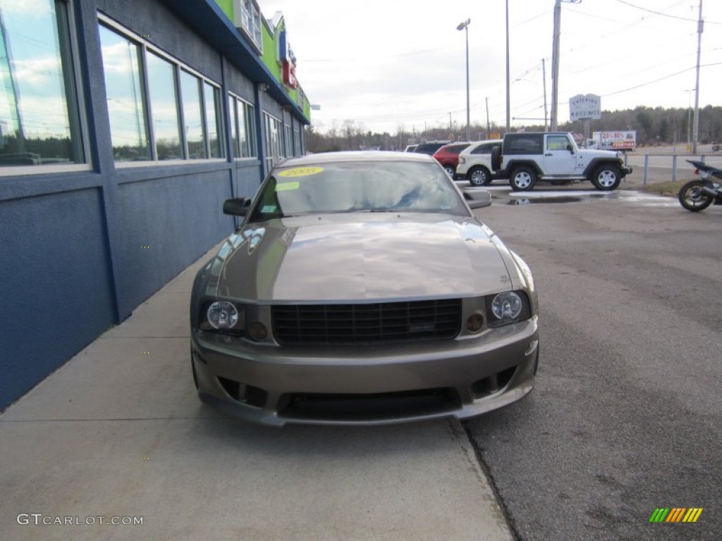 2005 Mustang Saleen S281 Coupe - Mineral Grey Metallic / Dark Charcoal photo #2