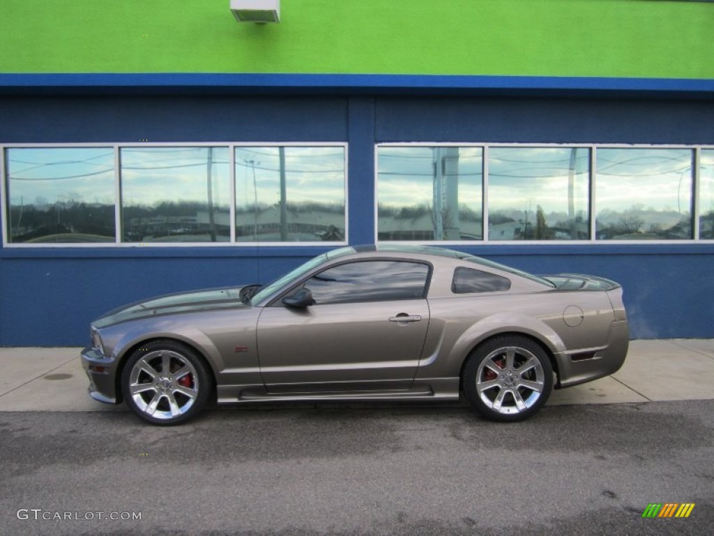 2005 Mustang Saleen S281 Coupe - Mineral Grey Metallic / Dark Charcoal photo #3