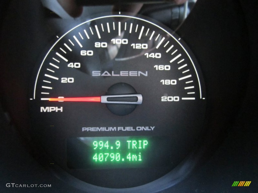 2005 Ford Mustang Saleen S281 Coupe Gauges Photo #77109869