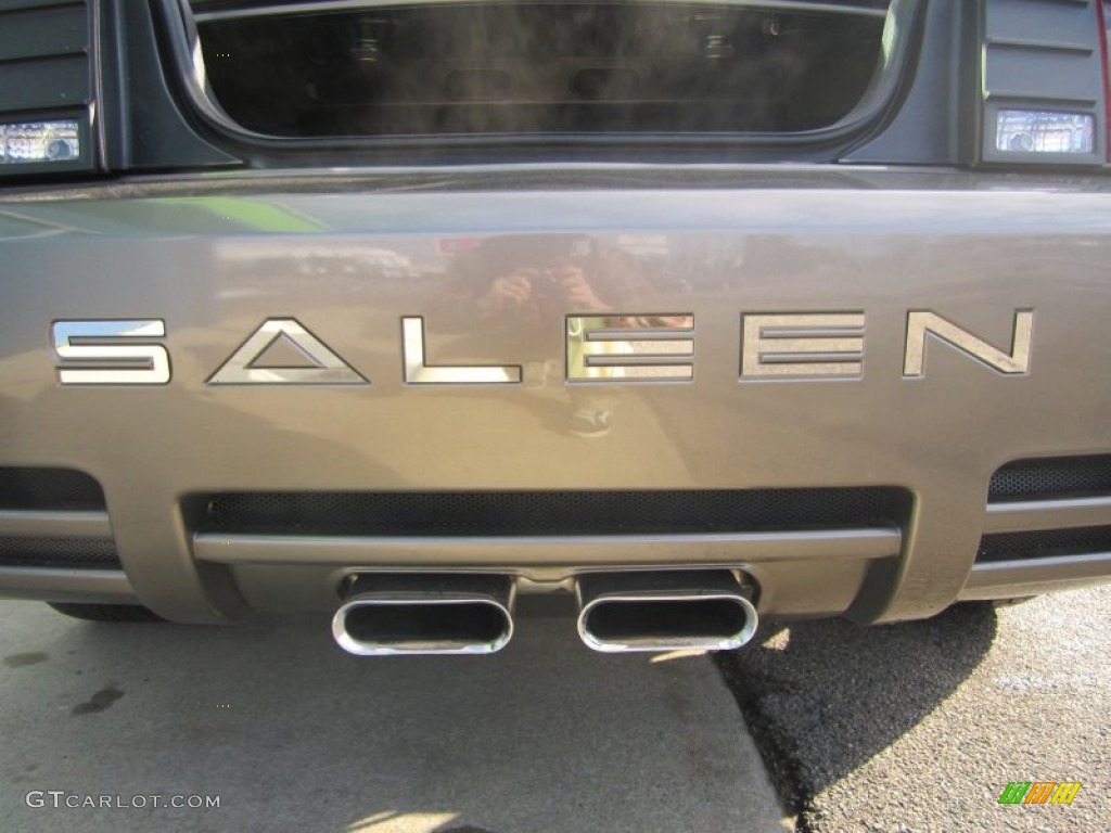 2005 Mustang Saleen S281 Coupe - Mineral Grey Metallic / Dark Charcoal photo #22