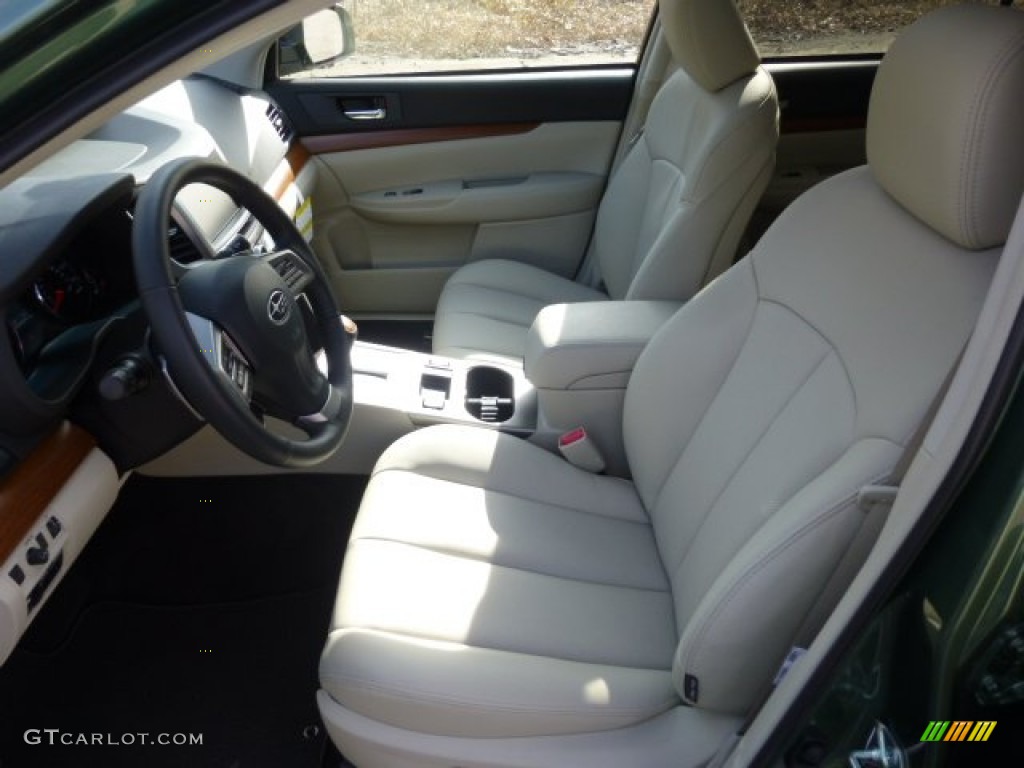 Warm Ivory Leather Interior 2013 Subaru Outback 2.5i Limited Photo #77110314