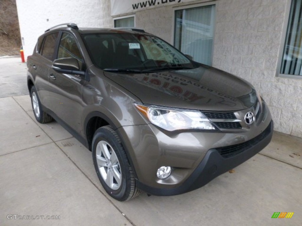 Pyrite Mica 2013 Toyota RAV4 XLE AWD Exterior Photo #77110811