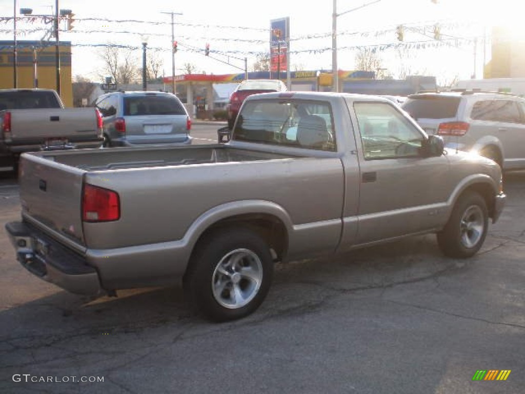 1999 S10 Regular Cab - Sunset Gold Metallic / Graphite photo #7