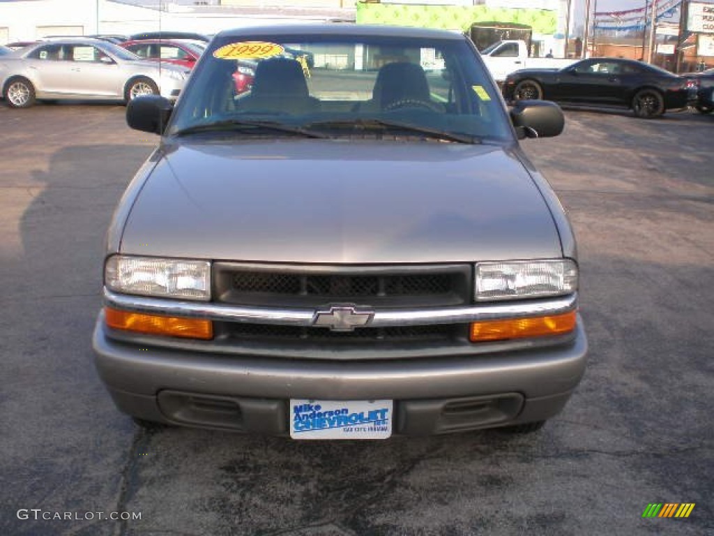 1999 S10 Regular Cab - Sunset Gold Metallic / Graphite photo #8