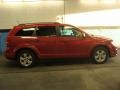 2012 Brilliant Red Tri-Coat Pearl Dodge Journey SXT  photo #3