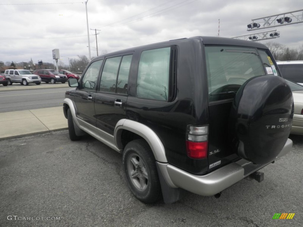2002 Trooper S 4x4 - Ebony Black / Gray photo #3