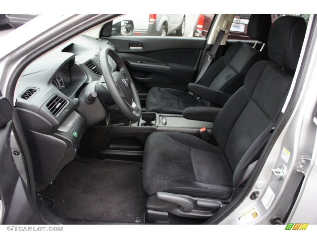 Black Interior 2012 Honda CR-V EX 4WD Photo #77112019