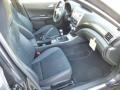 STi Black Alcantara/Carbon Black 2013 Subaru Impreza WRX STi 4 Door Interior Color