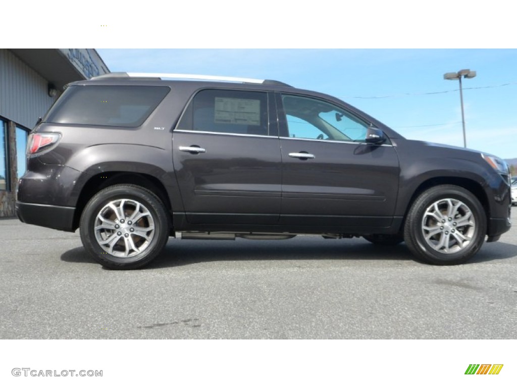 2013 Acadia SLT AWD - Iridium Metallic / Ebony photo #3