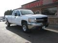 Summit White - Silverado 3500HD Work Truck Extended Cab 4x4 Photo No. 4