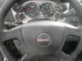 2013 GMC Sierra 3500HD Dark Titanium Interior Steering Wheel Photo