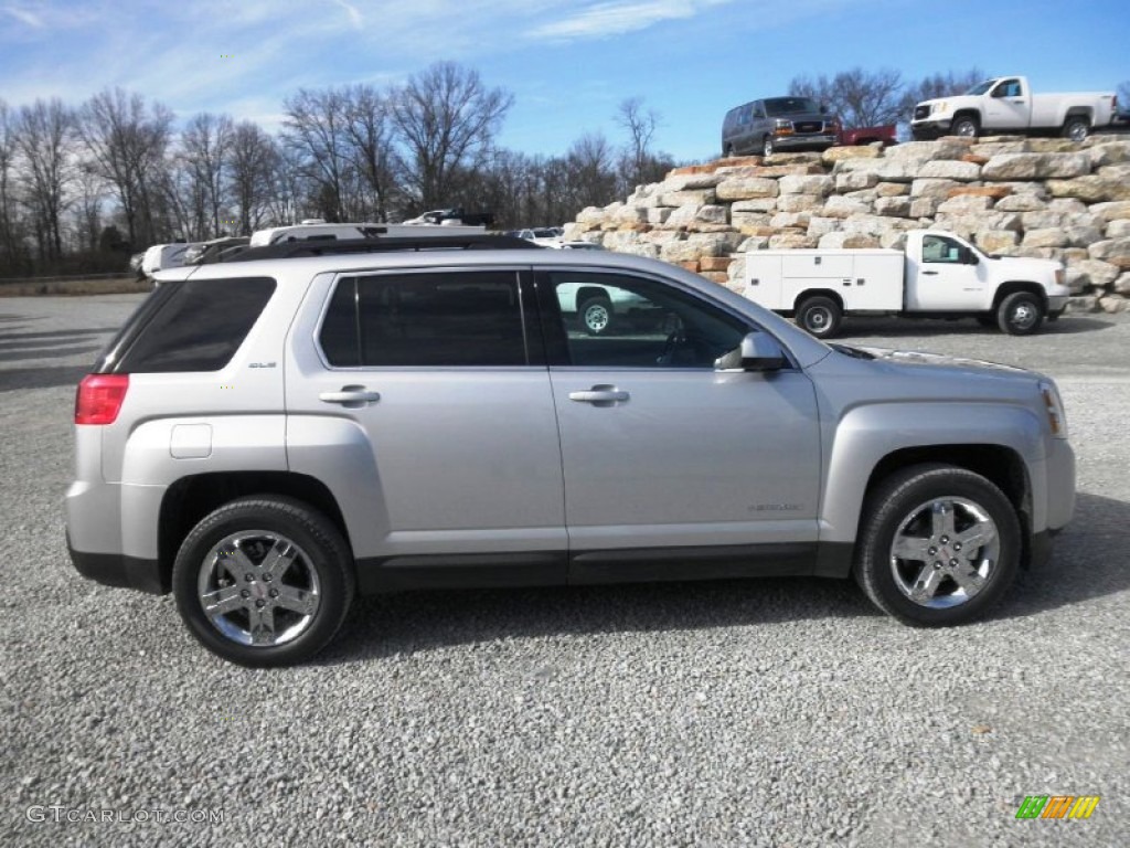 Quicksilver Metallic 2013 GMC Terrain SLE AWD Exterior Photo #77114366