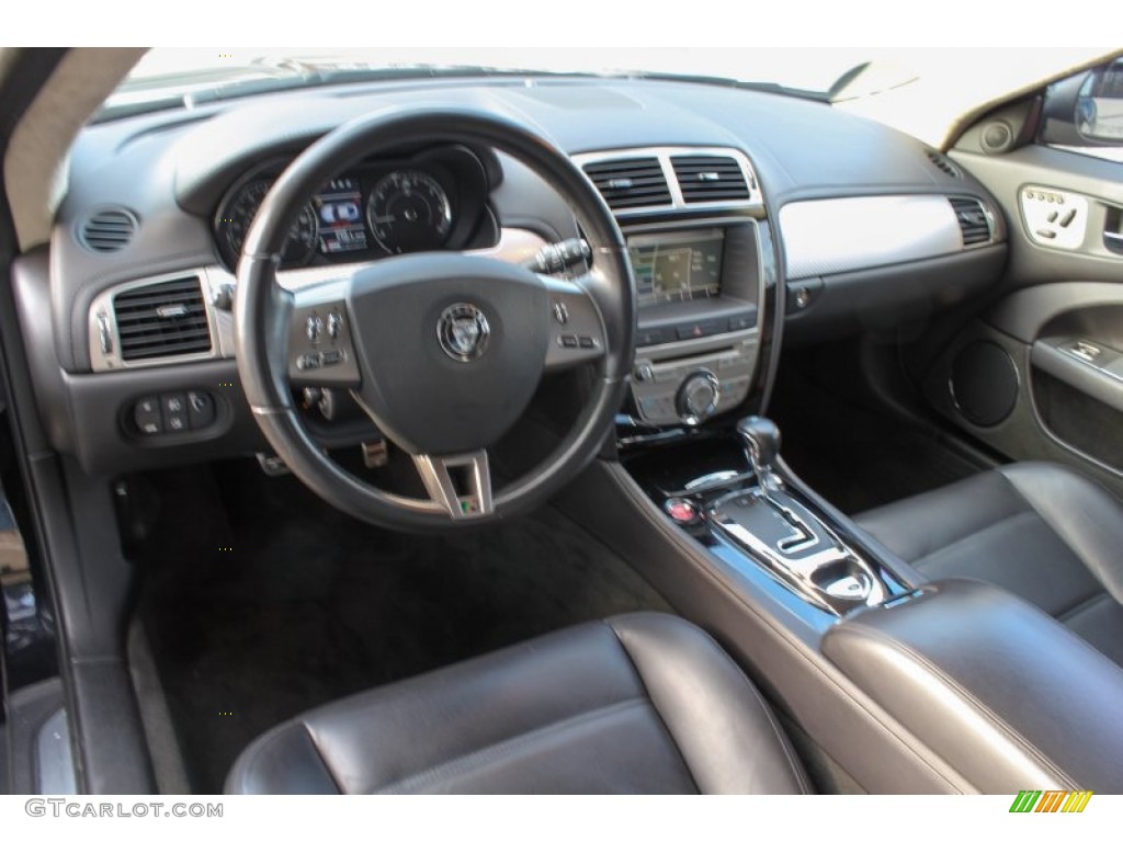 Charcoal Interior 2008 Jaguar XK XKR Coupe Photo #77114570