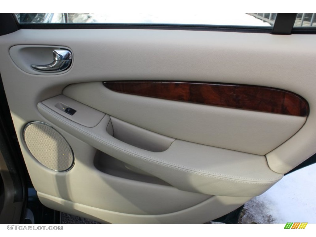 2008 X-Type 3.0 Sedan - Emerald Fire Metallic / Ivory photo #12