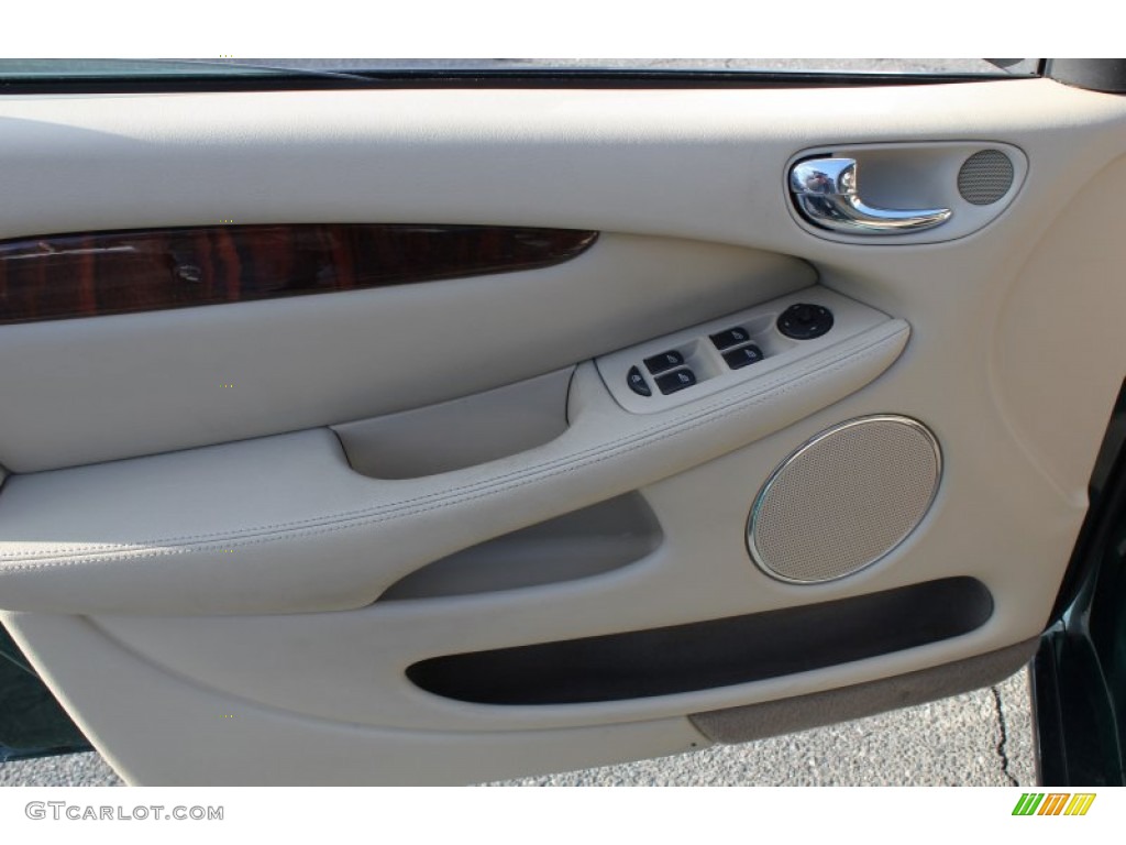 2008 X-Type 3.0 Sedan - Emerald Fire Metallic / Ivory photo #18