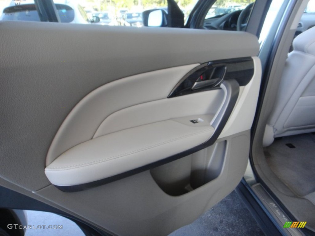 2007 MDX Sport - Steel Blue Metallic / Taupe photo #18
