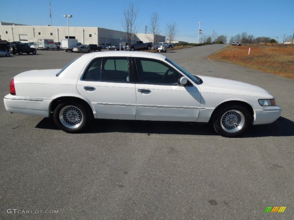 Vibrant White 1998 Mercury Grand Marquis LS Exterior Photo #77115310