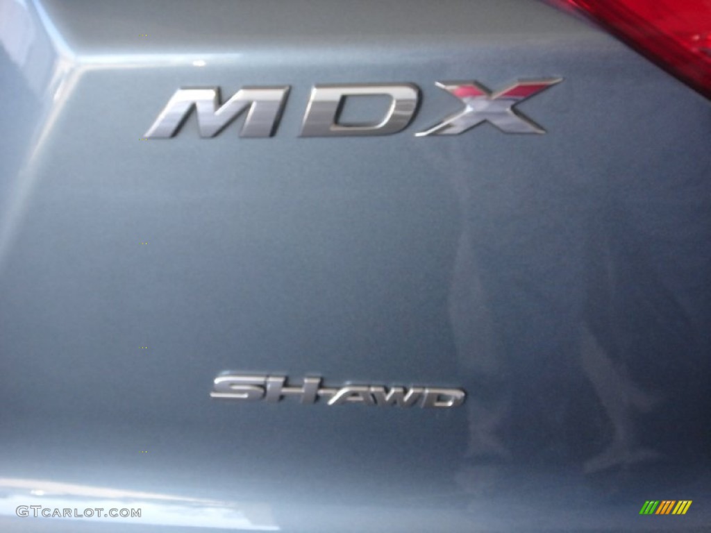 2007 MDX Sport - Steel Blue Metallic / Taupe photo #21