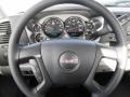 Dark Titanium 2013 GMC Sierra 2500HD Regular Cab Chassis Steering Wheel