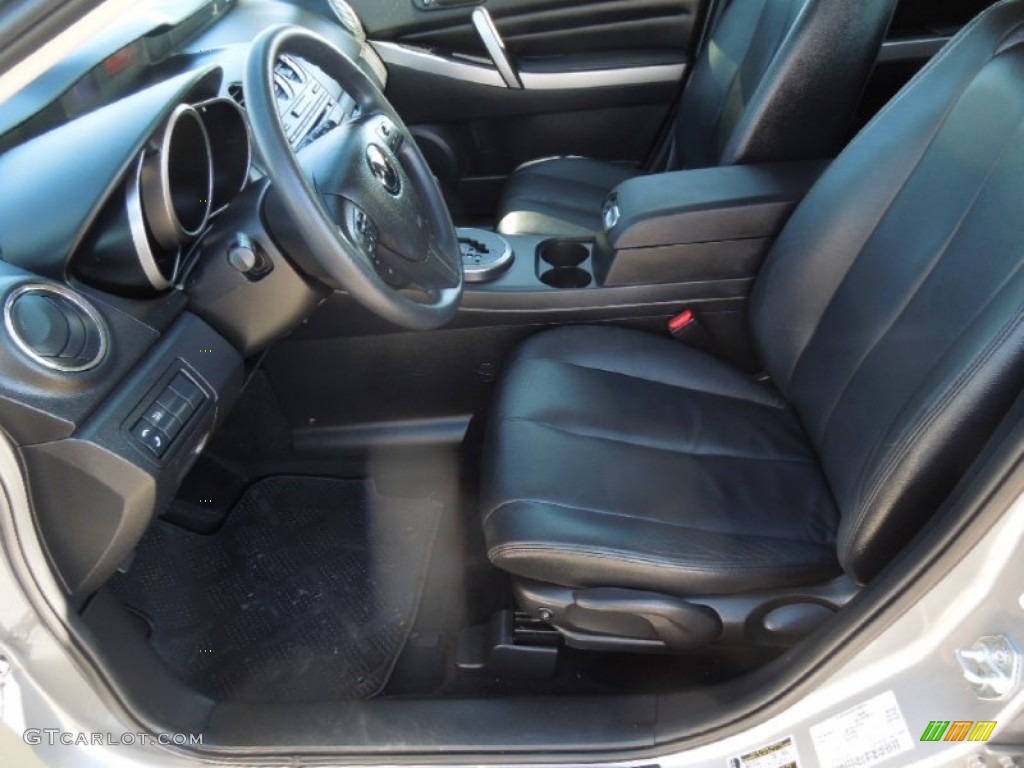 Black Interior 2010 Mazda CX-7 i Sport Photo #77116517