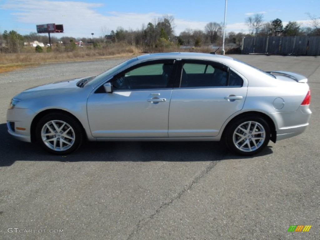 2011 Fusion SEL V6 - Ingot Silver Metallic / Charcoal Black photo #3