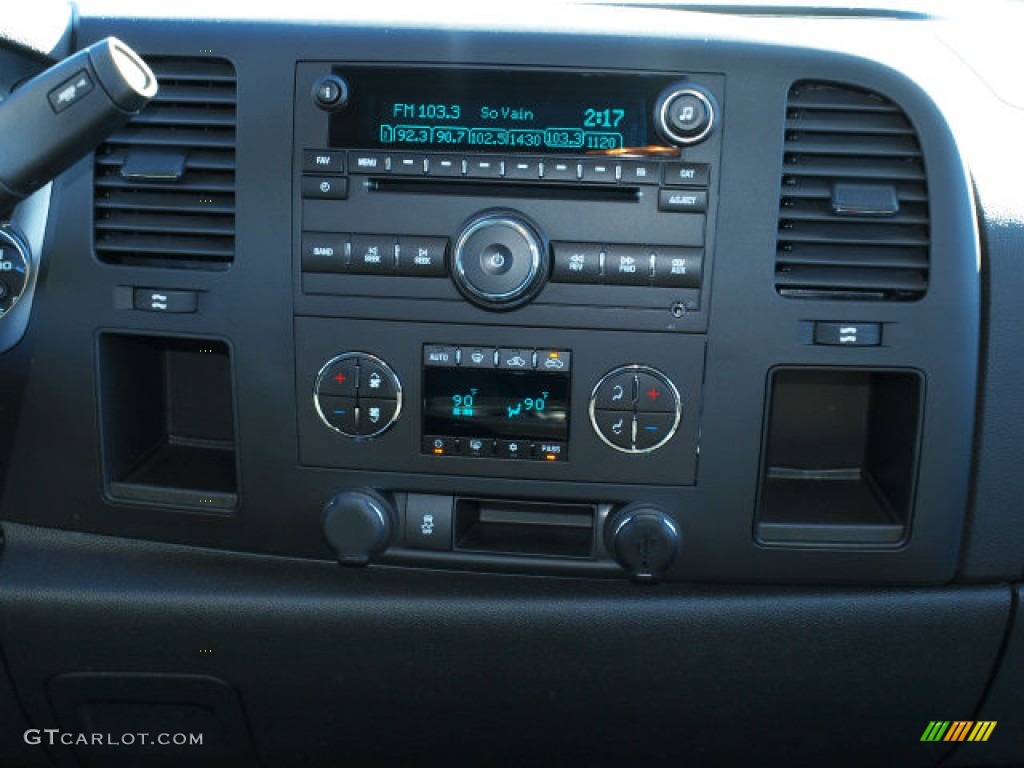 2012 Silverado 1500 LT Extended Cab - Blue Granite Metallic / Ebony photo #12